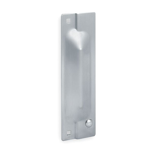 Rockwood Door Latch Guard, Stainless Steel, 11"L x 3-3/32"W - 320.32D