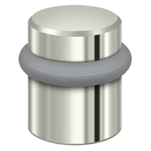 Deltana Round Universal Floor Bumper 1-1/2" Bright Nickel - UFB4505U14