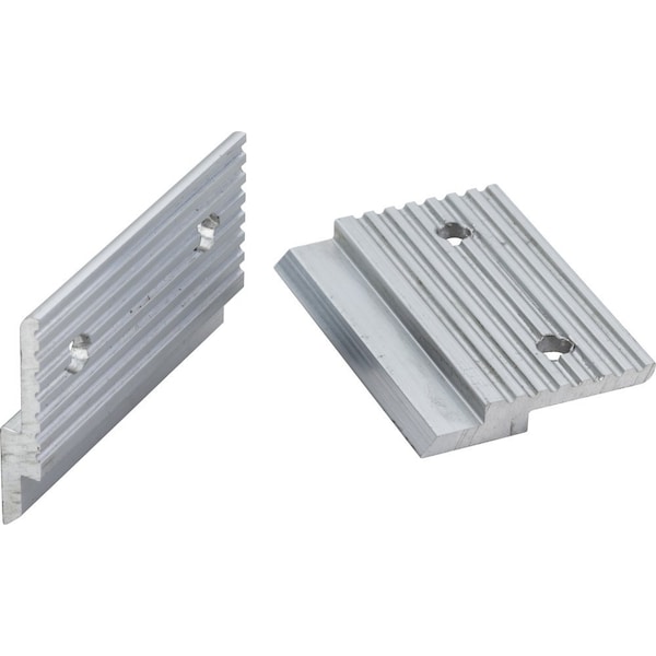 Hardware Resources 1-3/8"x2" Z-shaped Aluminum Panel Connector - 200-ZB