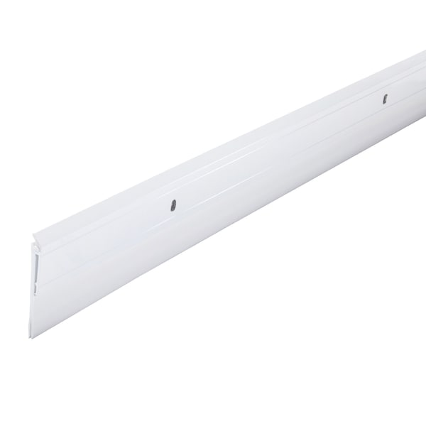 M-D Building Products 36 in. White Aluminum and Vinyl DENY Heavy-duty Screw-on Door Sweep - 40715
