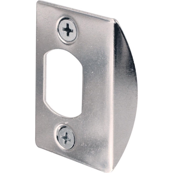 Prime-Line Prime-Line 2.25 in. H Chrome Steel Latch Strike Plate - E 2234