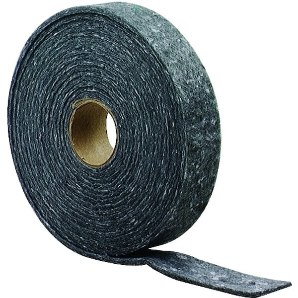 M-D Building Products 0 Weatherstrip, 58 in W, 316 in Thick, 17 ft L, Felt Cloth, Gray - 3335