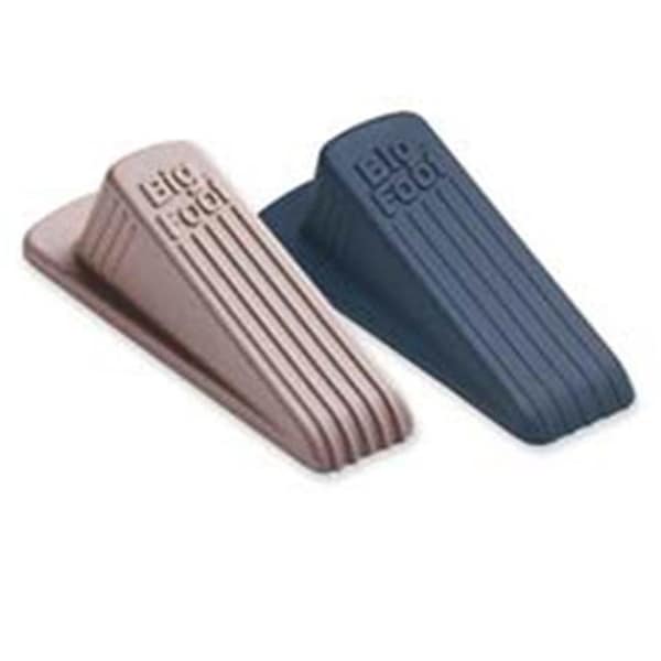 Master Caster Co Master Caster Company MAS00920 No-Slip Doorstop- Rubber- 2-.25in.x4-.75in.x1-.25in.- Brown - 920