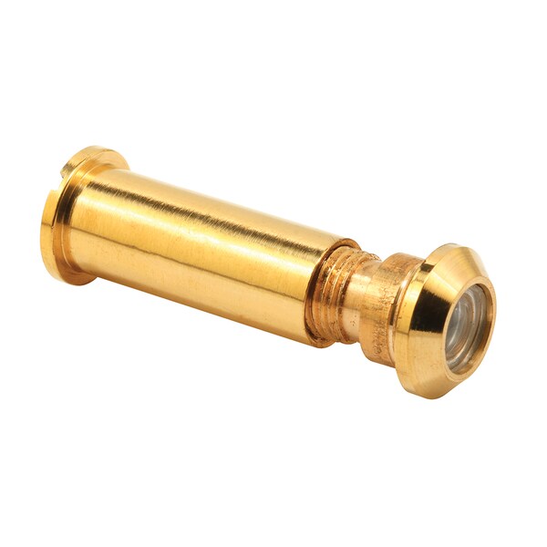 Prime-Line 1/2 in., Bright Brass, 160-Degree Door Viewer - U 9895