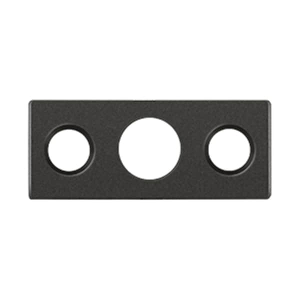 Dendesigns Brass Strike Plate for 7 in. Flush BoltOil-Rubbed Bronze - DE831578