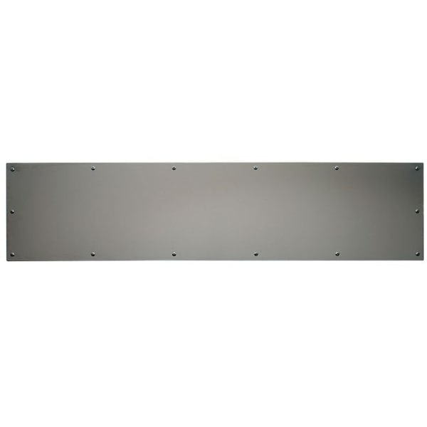 Trimco Mop Plate Vis Pack Satin Stainless Steel 6"x28" - 6X28V.630