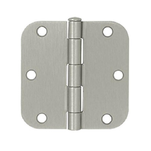 Patioplus 3.5 x 3.5 x 0.62 in. Radius Hinge with Ball Tips Steel-US15 - PA3236165
