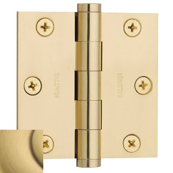 Baldwin Estate Satin Brass with Brown Full Mortise - 1030.060.I
