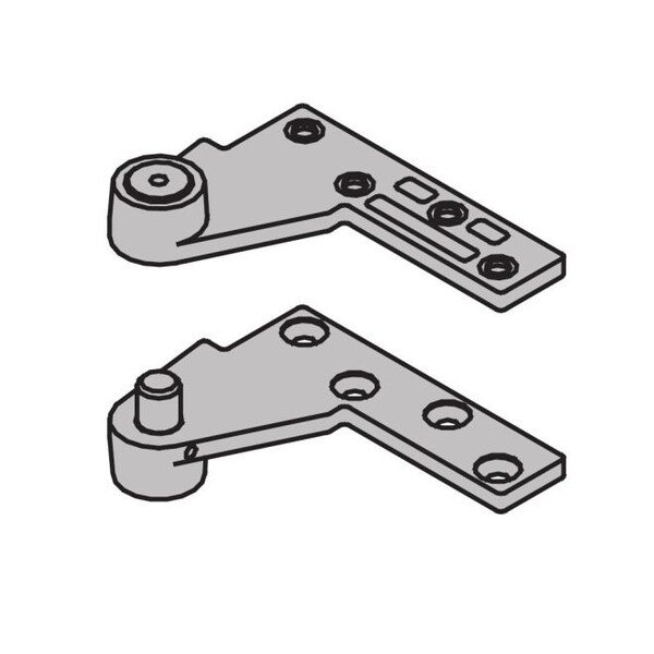 Ives Satin Stainless Steel Pivot 7245FTOP32D - 7245FTOP32D