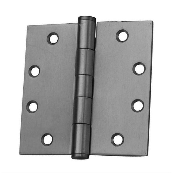 Don-Jo Full Mortise Plain Bearing 4-1/2" x 4-1/2" Standard Weight Template Square Corner Hinge - PB94545630