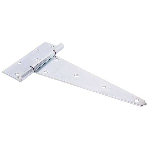 Prosource T-Hinge, Steel, Zinc, Fixed Pin, 180 deg Range of Motion, 83 Pair lb - HTH-Z12-013L
