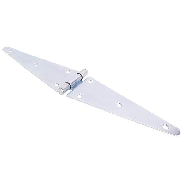 Prosource Strap Hinge, 3.2 mm Thick Leaf, Steel, 180 Range of Motion, Screw Mount Mounting - HSH-Z10-013L