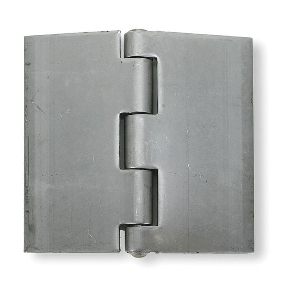 Zoro Select Door and Butt Hinge, Stainless Steel, Full Surface Mounting, 3 in Leaf W x 3 1/2 in Leaf H - 3HTL6