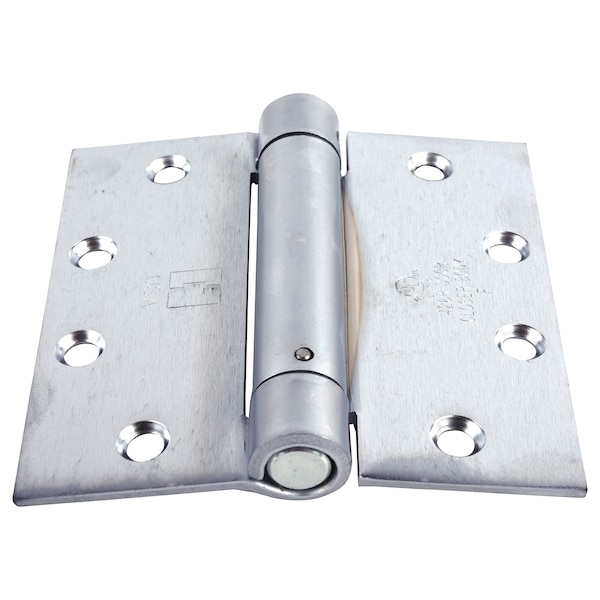 Hager Spring Full Mortise Butt Hinge, 4-1/2" x 4-1/2", US26D, Standard, WMS - 1250 4-1/2X4-1/2 US26D