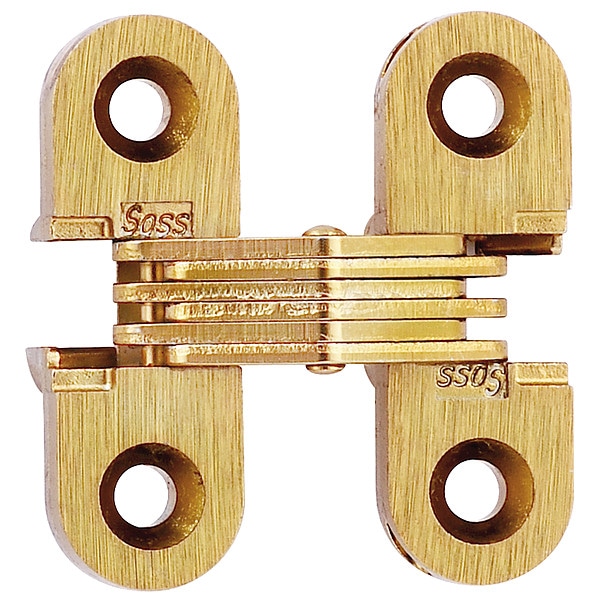Soss Concealed Hinge, Zamac/Steel Material, PR - 103CUS4