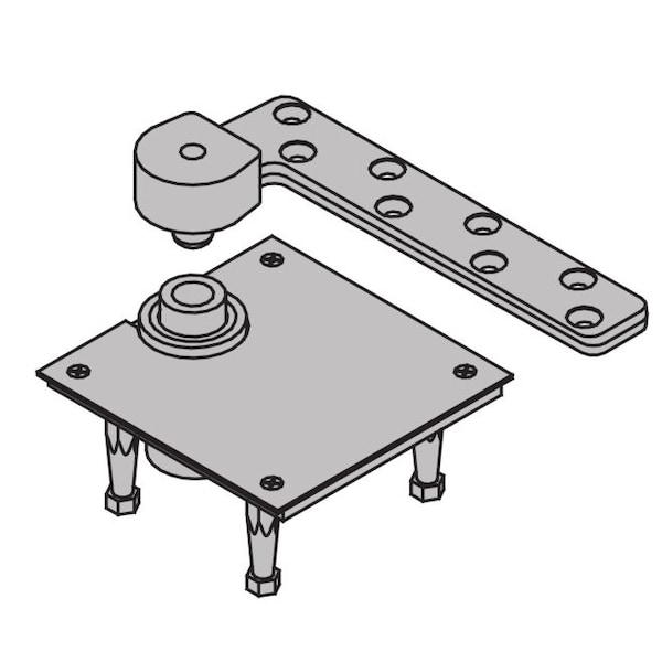Ives Bright Stainless Steel Pivot 7237FBTM32 - 7237FBTM32