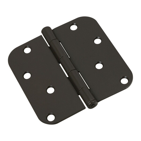 National Hardware National Hardware 4 in. L Oil Rubbed Bronze Door Hinge 1 pk - N830-198