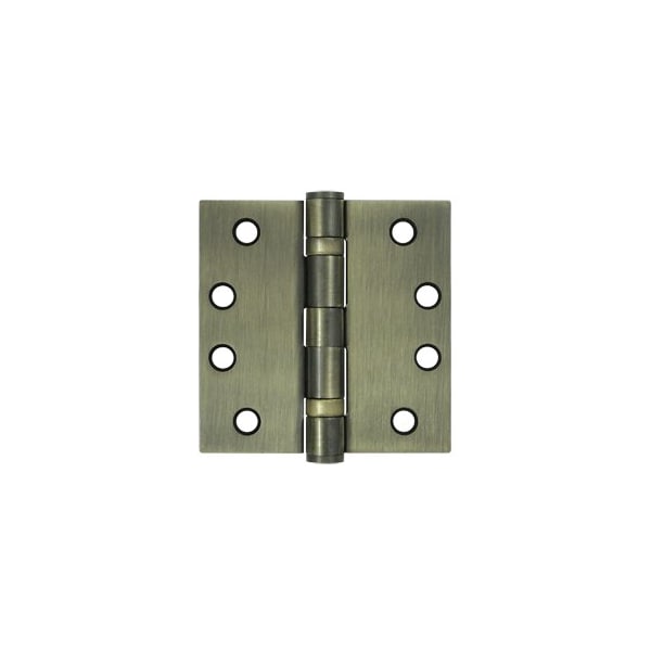 Deltana S44HDBB5 HD Square Hinges Antique Brass, 10PK - S44HDBB5-XCP10