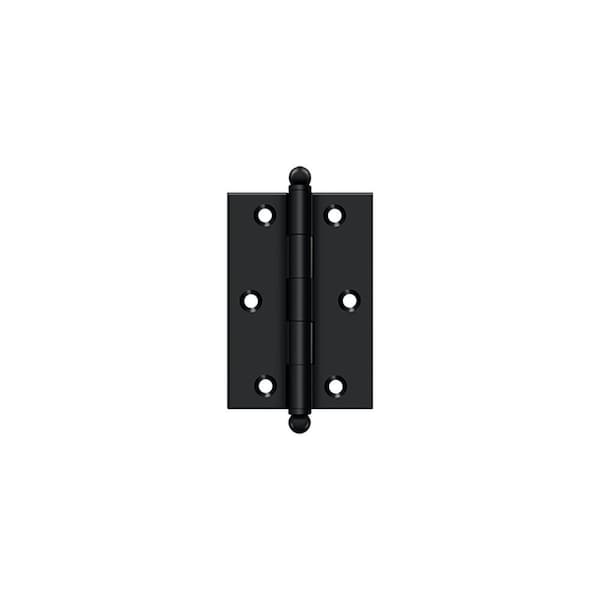 Deltana 3 x 2 Hinge; with Ball Tips; Black Finish, PR - CH3020U19