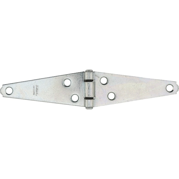 National 1.61 In. x 4 In. Zinc Heavy-Duty Strap Hinge - N127969