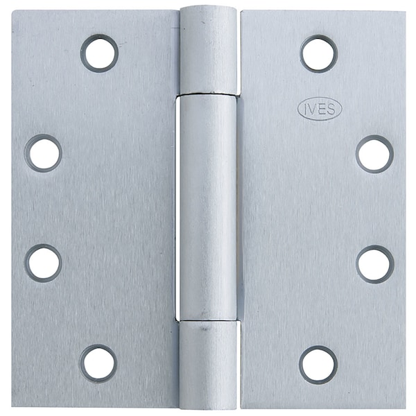 Ives Concealed Bearing Butt Hinge, 4-1/2" x 4-1/2", Square, 630, Heavy - 3CB1HW 4.5X4.5 630