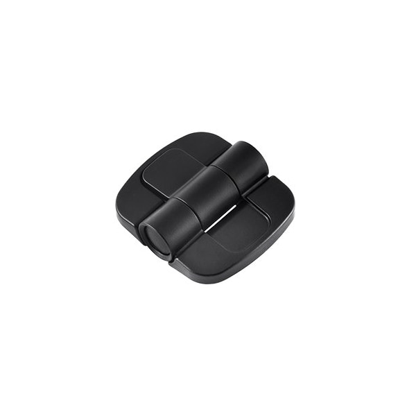 Southco Positioning Hinge, 115 degrees, Stainless Steel Detent Tube, Natural, Black - C6-225