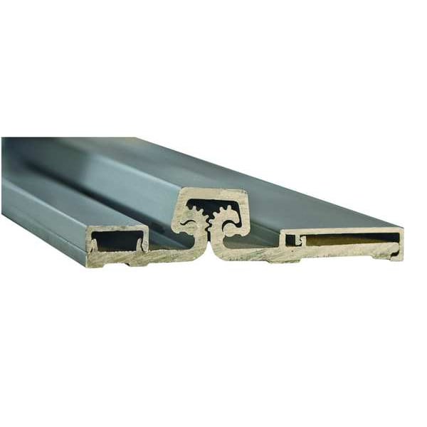 Pemko Piano Hinge, Bronze, Center Pivot Mounting, 1 1/4 in Leaf W x 83 in Leaf H, Clear Anodized - CFS95CP