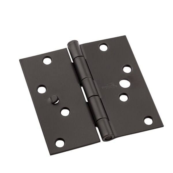 National Hardware National Hardware 4 in. L Oil Rubbed Bronze Door Hinge 1 pk - N830-402