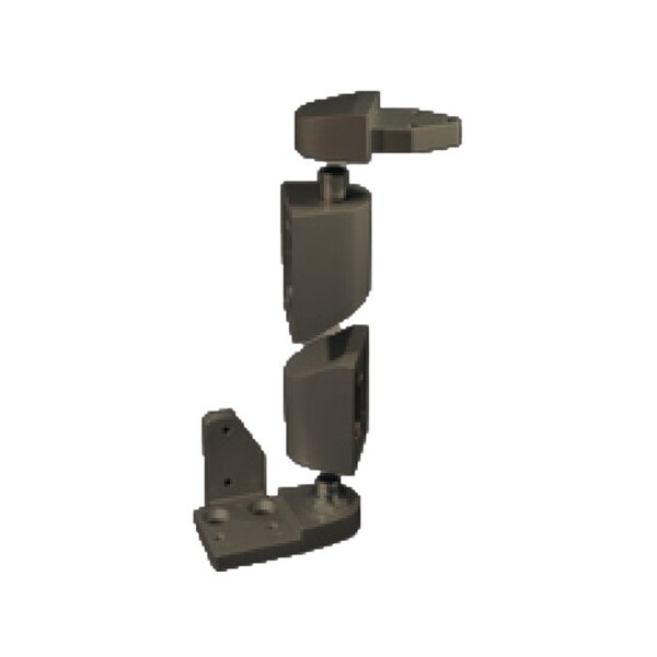 International Door Closers 3/4 Offset Pivot Set For Left 7/64 Recessed Doors, DU Baked Storefront Bronze Paint - OP-6001-DU-LH