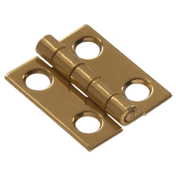Ornatus Outdoors Carded, Narrow Hinge, Solid Brite Brass, 1.5 in. - OR1639641