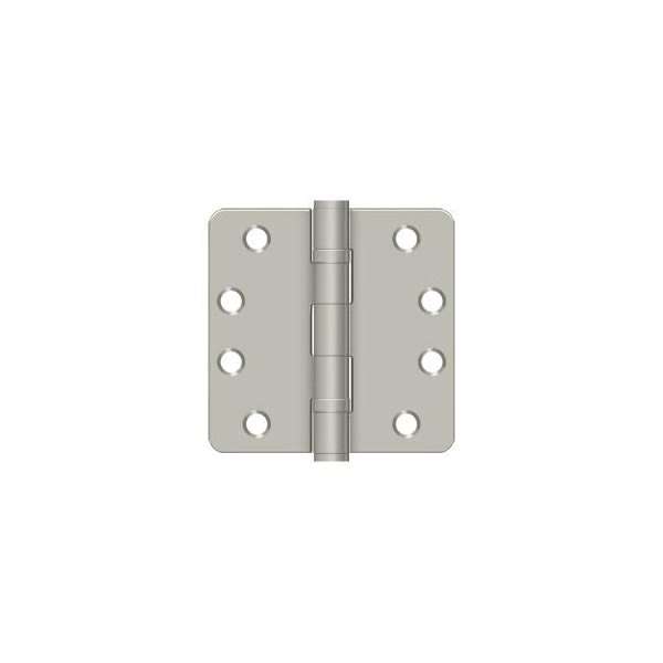 Deltana Satin Nickel Radius Hinge - S44R4HDB15