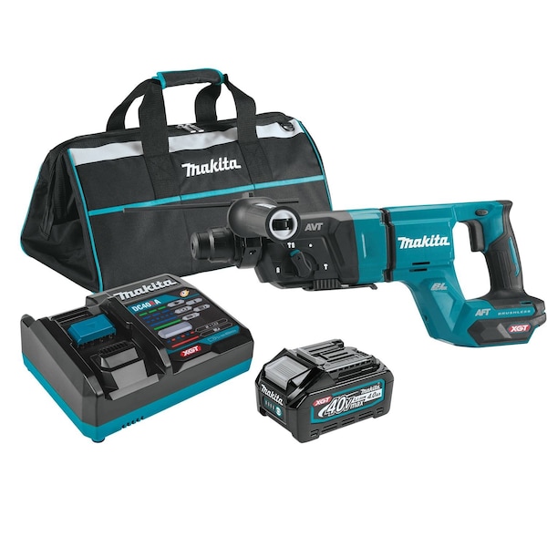 Makita Rotary Hammer (DHandle) Kit, 1-1/8 in - GRH07M1