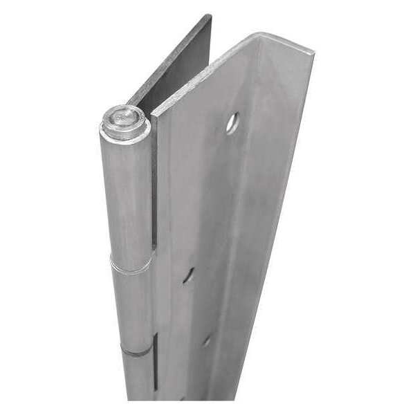 Best Piano Hinge, Stainless Steel, Full Mortise Mounting, 2 3/16 in Leaf W x 83 1/8 in Leaf H, Satin - 653ULFMDOORHINGE7'32DSTS