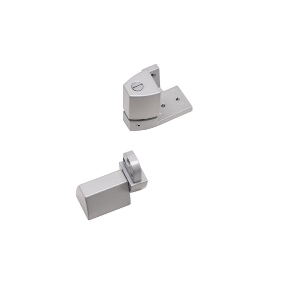 Global Door Controls Arch/Vistawall Style 3/4 in. Right Hand Offset Door Pivot Hinge Set for Adams Rite Type Storefront Door in Aluminum - TH1110-RH-AL