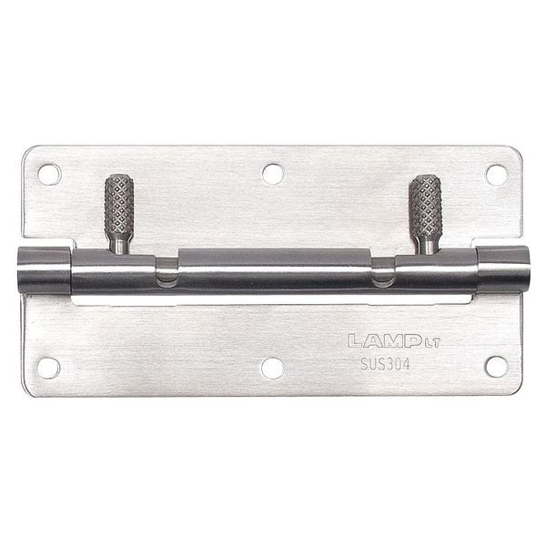 Lamp Door and Butt Hinge, 304 Stainless Steel, Screw on Mounting, 2 15/16 in Leaf W x 3 15/16 in Leaf H - HG-OTA100