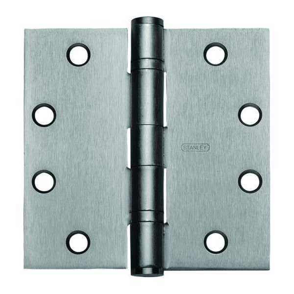 Best Door and Butt Hinge, Stainless Steel, Screw-On Mounting, 1 3/4 in Leaf W x 4 1/2 in Leaf H - FBB191 4 5X4 5 32D  STS