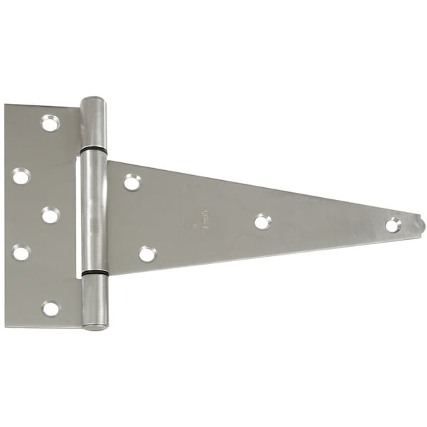 National Hardware National Hardware 10 in. L Stainless Steel Stainless Steel Heavy Duty T Hinge 1 pk - N342-535