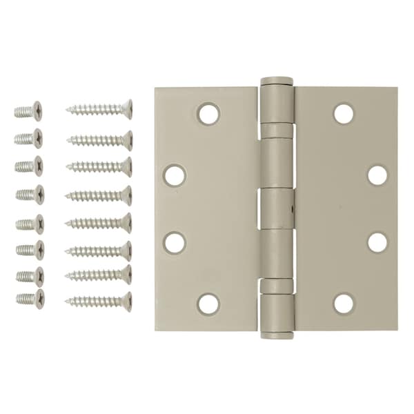 Brinks Commercial Brinks 4.5 in. L Prime Coat Door Hinge 1 pk - BC41010