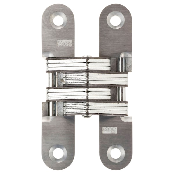 Soss Cabinet Style Invisible Hinge, 1-1/8 in-1-3/8 in Door Thickness, US14 - 212UNP