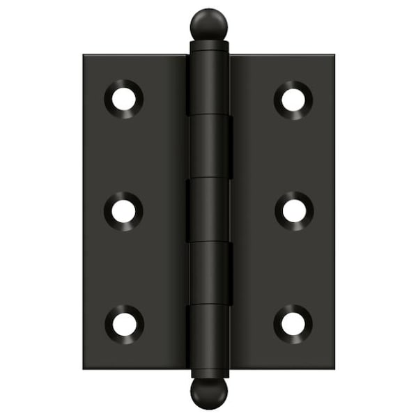 Deltana Oil Rubbed Bronze Door and Butt Hinge - CH2520U10B