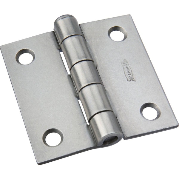 National 2 In. Square Plain Steel Broad Door Hinge - N139659