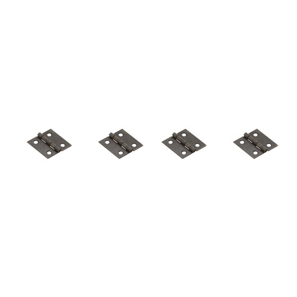 National Hardware National Hardware 1 in. L Oil Rubbed Bronze Door Hinge 4 pk - N211-019