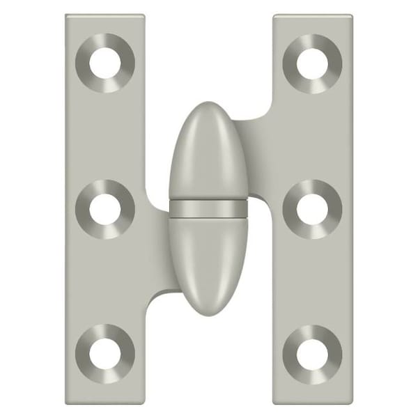 Deltana Satin Nickel Door and Butt Hinge - OK2015U15-L