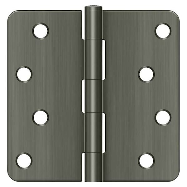 Deltana Antique Nickel Door and Butt Hinge - S44R4BK15A