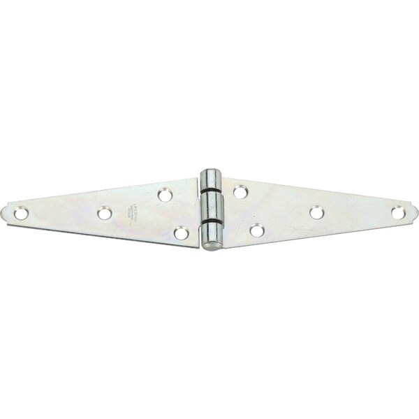 National 1.85 In. x 5 In. Zinc Heavy-Duty Strap Hinge - N128017