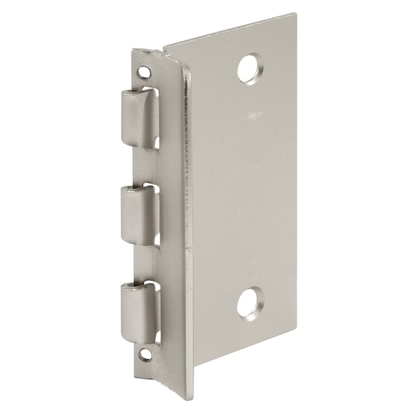Prime-Line Flip Door Lock, 1-3/8 in. x 2-3/4 in., Steel, Satin Nickel, Privacy - U 10319