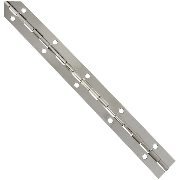 National Steel 1-1/16 In. x 12 In. Nickel Continuous Hinge - N265371