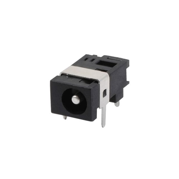 Cui Devices Dc Power Connectors 1.65 X 4.5 Mm, 2.5 A, Horizontal, Through Hole, Shielded, Dc Power Jack - PJ-045