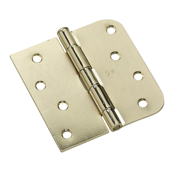 Richelieu 4inch 102 mm Full Mortise Combination Butt Hinge, Brass - 81822BB
