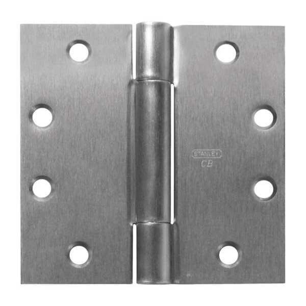 Best Electrified Hinge, Steel, Full Mortise Mounting, 1 13/16 in Leaf W x 4 1/2 in Leaf H, Satin Chrome - 940303
